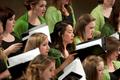 Photograph: [A Cappella Choir performs at 75th anniversary concert, 6]