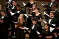 Photograph: [University Singers perform "Otče náš," 4]