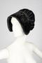 Thumbnail image of item number 2 in: 'Black velvet bonnet'.