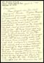 Primary view of [Letter to John Thomas from Melanie Kuchling]