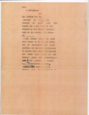 Primary view of object titled '[News Script: K603]'.