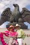Photograph: [ Folklorico Duo Radiating Vibrance and Tradition at Amistad Dam]