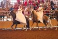 Photograph: [Dazzling Duo: Texas Ladies Aside Riders at the 2004 National Competi…