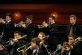 Photograph: [One O'Clock Lab Band trumpets perform at 52nd Annual Fall Concert, 1]