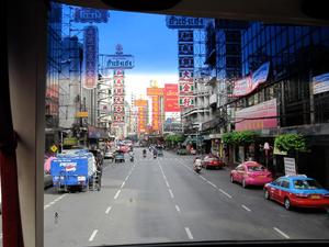 Primary view of object titled '[Chinatown in Bangkok, Thailand, 1]'.
