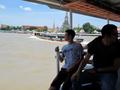 Thumbnail image of item number 1 in: '[Luke Brimhall and Matt Jefferson on the Chao Phraya River]'.