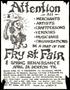 Poster: [Flyer: Fry St. Fair & Spring Renaissance]