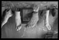Photograph: [Feet sculptures]