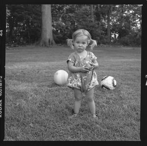 Primary view of object titled '[Frankie with Ball, 2021]'.