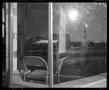 Photograph: [Window Reflection Blackboard, 1987]