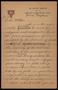 Primary view of [Letter from Victor Lauderdale to his mother Mrs. Lauderdale, May 11th, 1919]