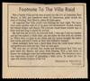 Primary view of [A news clipping titled "Footnote To The Villa Raid"]