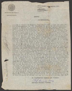 Primary view of object titled '[Document about Pedro J. Gonzalez's lawsuit against X.E.A.U. Radio, 2]'.