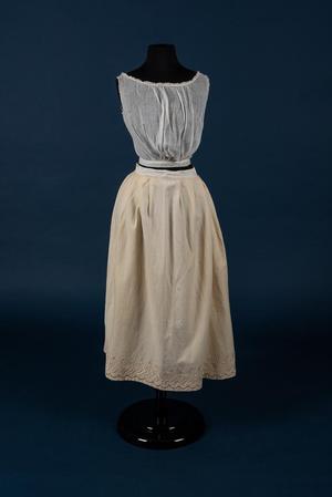 Primary view of Cream flannel petticoat