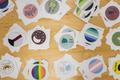 Photograph: [Queer designs for button making]