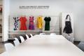 Photograph: [Garments displayed in the Westheimer research gallery]