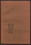 Thumbnail image of item number 1 in: 'The Avesta, Volume 13, Number 2, Winter, 1934'.