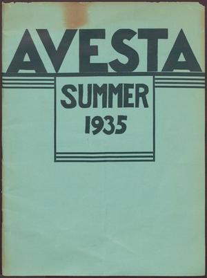 Primary view of object titled 'The Avesta, Volume 15, Number 4, Summer, 1935'.