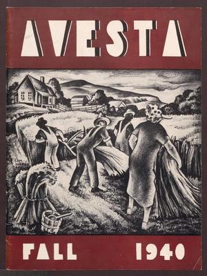 Primary view of object titled 'The Avesta, Volume 19, Number 1, Fall, 1940'.