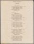 Pamphlet: North Texas State Teachers College Schedule of Examinations: Second S…