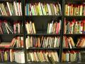Photograph: [Shelf of books and resources]