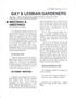 Journal/Magazine/Newsletter: Gay and Lesbian Gardeners, Volume 2, Number 10, October 1994