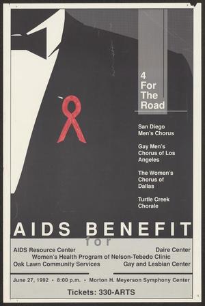 Primary view of object titled '[4 For the Road: Aids Benefit]'.
