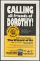Primary view of [Calling all friends of Dorothy!]