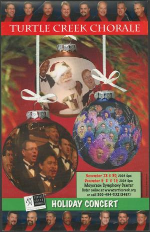 Primary view of object titled '[Turtle Creek Chorale: Holiday Concert]'.