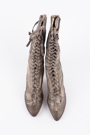Primary view of object titled 'Lace-up boots'.