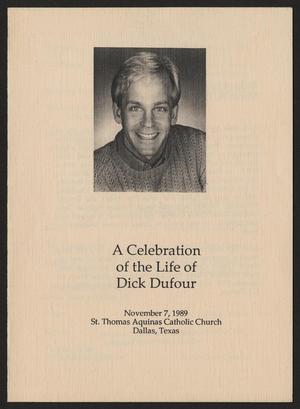 Primary view of object titled '[A Celebration of the Life of Dick Dufour]'.
