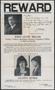 Image: [Wanted Poster: John Cluff Miller and Gladys Burke, Ottawa, Canada, A…