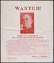 Primary view of [Wanted Poster: John H. Quilhot, Southbend, Indiana, February 15, 1916]