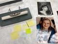 Thumbnail image of item number 1 in: '[A tiara donated by Richard D. Curtin, photos of Curtin as his drag personas]'.