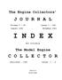Primary view of [Index to The Engine Collectors' Journal and The Model Engine Collector: 1960-2021]