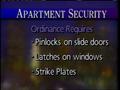 Video: [News Clip: Apartment Security]