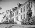Photograph: [Front Side Right Angle of Chilton Hall - Exterior - 1954]