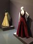 Photograph: [An Oscar de la Renta evening dress and a Ralph Rucci evening dress]