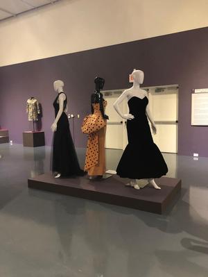 Primary view of object titled '[Evening dresses by Hubert de Givenchy and Patricia Rhodes]'.