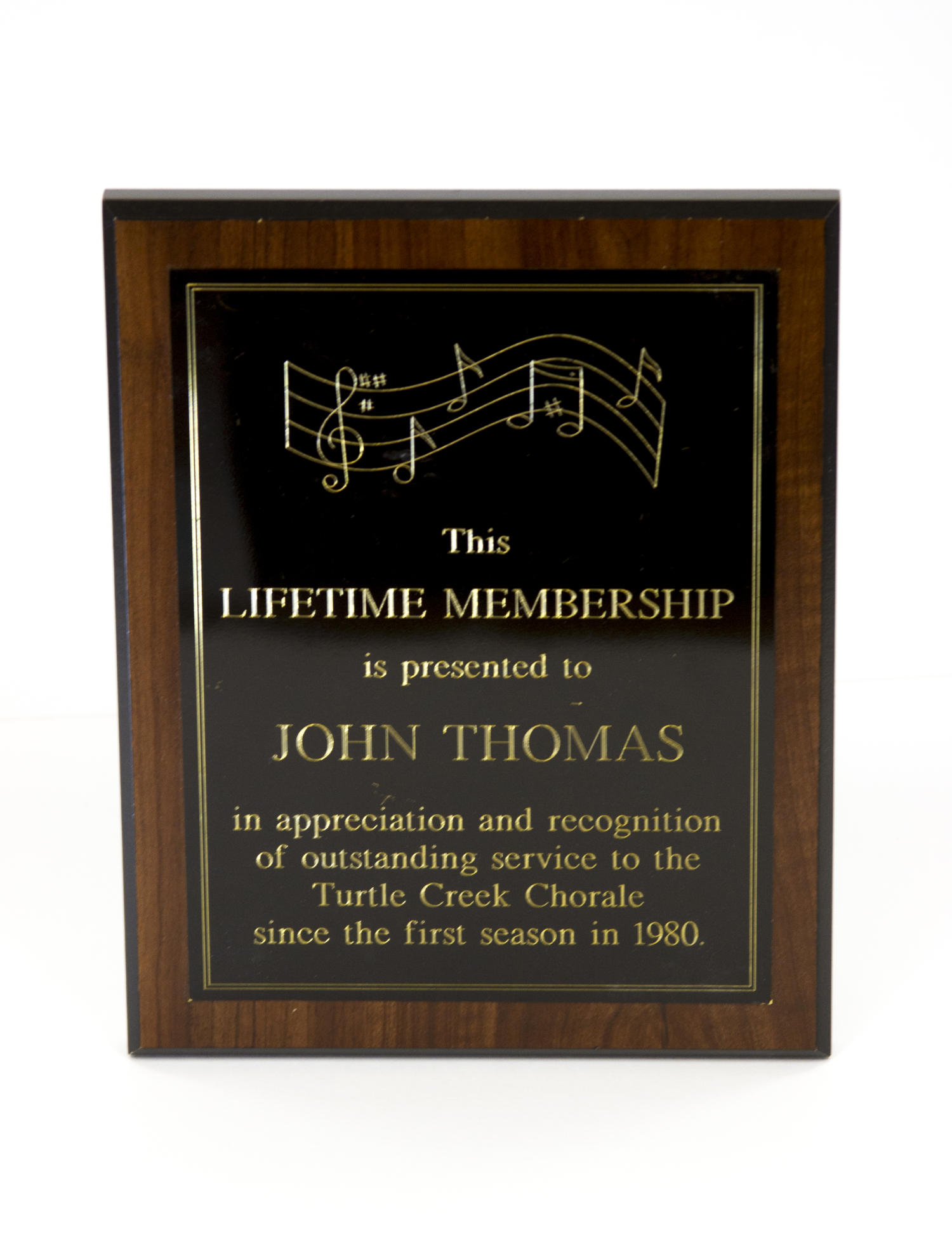 [Lifetime Membership Award]
                                                
                                                    [Sequence #]: 1 of 1
                                                