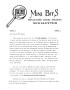 Journal/Magazine/Newsletter: MiniBits: Miniature Book Society Newsletter, Volume 1, Number 2, Marc…