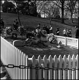 Primary view of object titled '[Original grave-site of President John F. Kennedy]'.