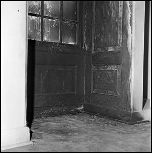Primary view of object titled '[Administration Building damage from bombing, April 18, 1970]'.