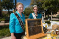 Photograph: [Collin County Honey Queen at Food Day event]