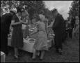 Photograph: [Wedding Guests in line for Food]