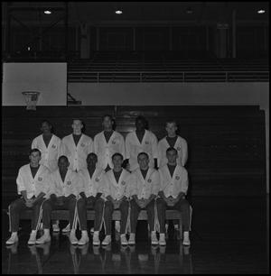 Primary view of object titled '[1966 - 1967 Men's Basketball Team, 6]'.