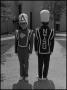 Photograph: [1977 NTSU marching band uniform]