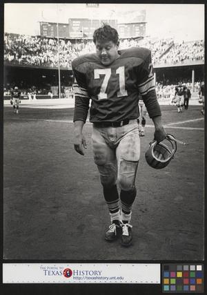 Primary view of object titled '[Detroit Lions Football Player Alex Karras]'.