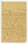 Letter: [Letter from Irene Biffle Williams to Byrd Moore Williams, Jr., April…