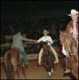 Photograph: [Michael Keaton on horseback]